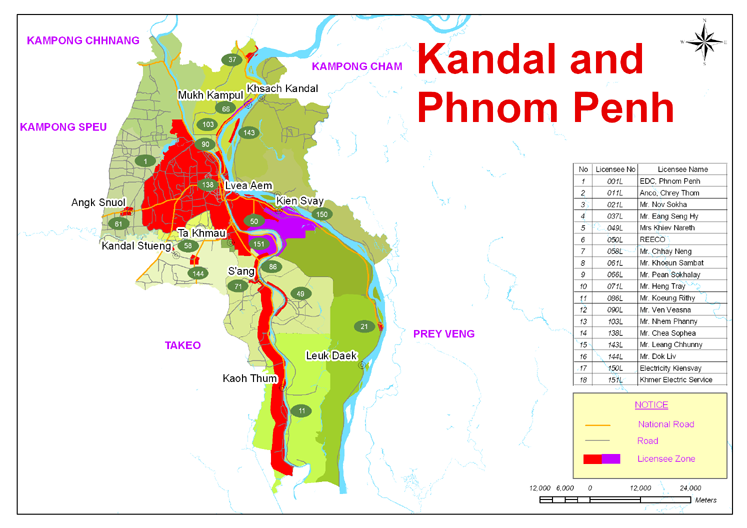 Kandal Geography